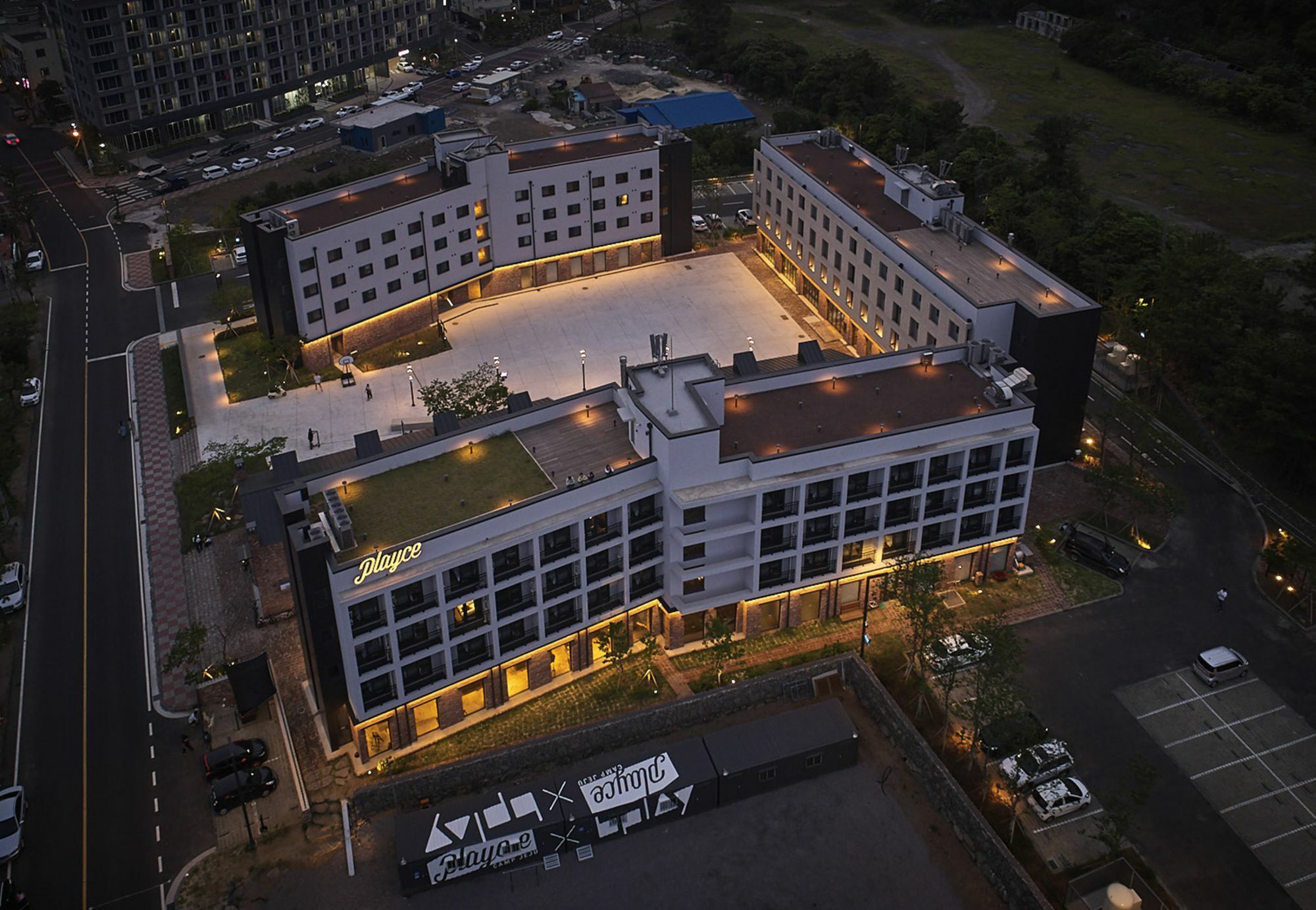 Playce Camp Jeju Hotel Oso-ri Exterior photo